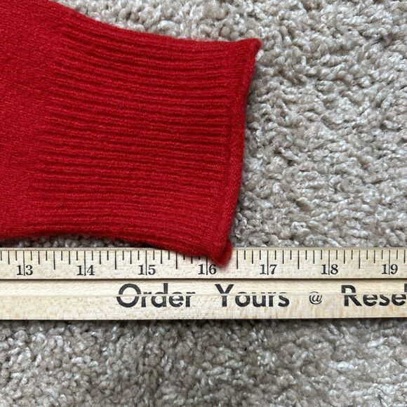 J.Crew Rollneck Sweater Women's XXS Red Maroon Wool Alpaca Supersoft BD613 NWT - Picture 16 of 16